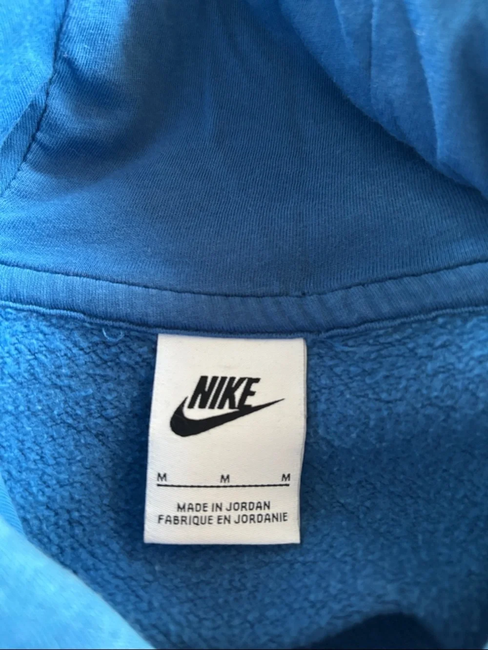 Nike Blue Hooded Pullover Sweatshirt‎ Hoodie Size M